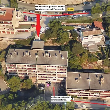 Lägenhet Au Calme, 200m Du Centre T2 Avec Balcon Et Parking
